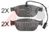 AUDI 4H0698151H Brake Pad Set, disc brake